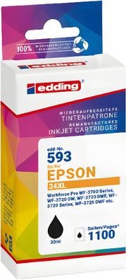 Tintenpatrone EDD-593 ersetzt Epson T34XL (T3471)