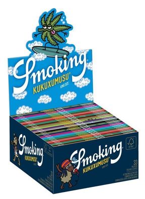 Smoking Kukuxumusu KING SIZE Collection 1 Karton mit 50 Heftchen