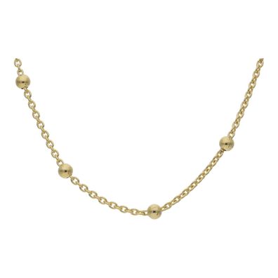 Goldkette mit Kugeln Damen Gold 333 JuwelmaLux JL48-05-0174 Made in Germany