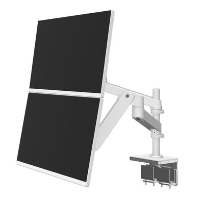 Ergotron LX Pro Monitor Tischhalterung für zwei Monitore mit hoher Säule für USM