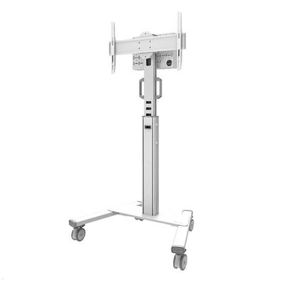 Neomounts MOVE up mobiler TV Bodenständer 37 - 75 Zoll (FL50S-825WH1), weiß