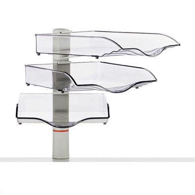 Novus CopySwinger III Tisch Dokumentenhalter, lichtgrau (720 + 3002 + 000)