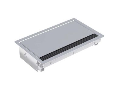 Bachmann CONI Einbaurahmen 3-fach Edelstahl geschliffen (911.004)