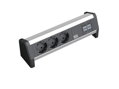 Bachmann DESK 1 3x Steckdose 2x CAT6 (339.1014)