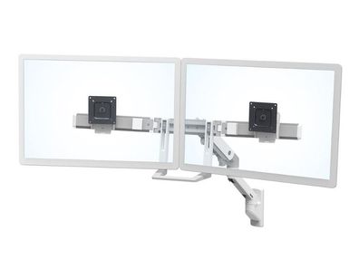 Ergotron HX Wandhalterung für 2 Monitore für 2 Monitore weiß (45-479-216)