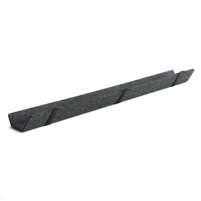 APTO FELT Cabletray Filz Kabelkanal Schreibtisch 1150 mm, anthrazit