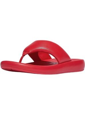 FitFlop Damen Flip Flop Iqushion D-Luxe Padded Leather Toe-Post Sandals JB6
