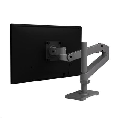 Ergotron LX Pro Monitor Tischhalterung mit hoher Säule (45-695-293), grau