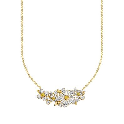 Thomas Sabo - KE2085-414-4-l45v - Halskette - Damen - Blooming Skies - 45cm
