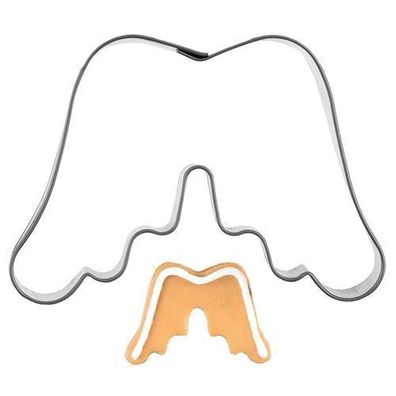 Ausstechform aus Stahl mit Flügeln, 7 cm