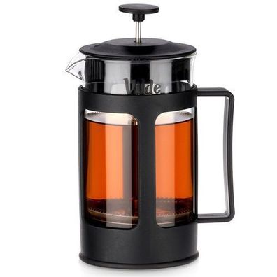 Kaffee- und Teebereiter aus Glas mit Kolben, 600 ml