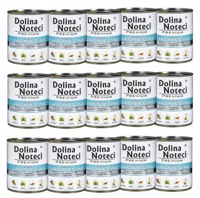 Hundefutter Dolina Noteci Lamm 15x800g
