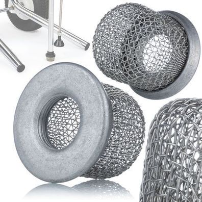 Rosfix Ansaugfilter 37x18 mm – Metall 10 Mesh | für Graco ST/Ultra/G Max