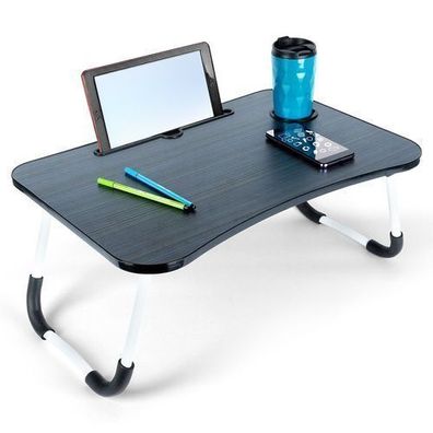 Klappbarer Nachttisch für Laptop und Tablet, 61,5 x 40 x 26 cm