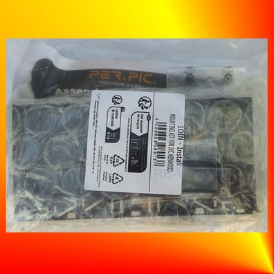 Per. Pic 1-DIN Einbaurahmen Rahmen für JVC Kenwood Autoradio Moniceiver Naviceiver