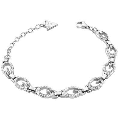 Guess Schmuck Damen-Armband Multi Camden Silberfarben S JUBB06341JWRHS