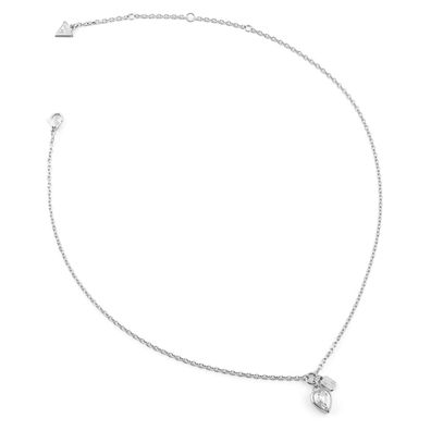 Guess Schmuck Damen-Halskette Herz Silberfarben JUBN06359JWRHT/U
