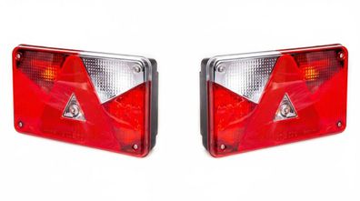 Aspöck Multipoint 5 V Anhänger Rückleuchten Set re/li Rücklicht Komplett-Satz