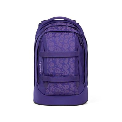Satch Pack Schulrucksack Bright Faces 30l lila Rucksack Schulranzen 01322