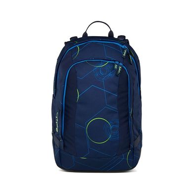 Satch Air Schulrucksack Blue Tech 26l Rucksack blau gelb