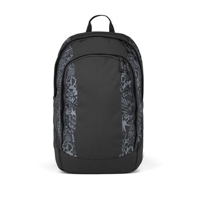 Satch Air Schulrucksack Street Ink 26l Rucksack schwarz grau