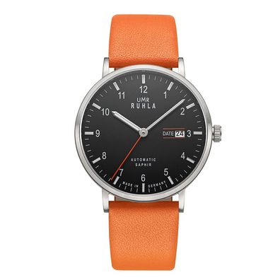 UMR RUHLA Automatic 80496 Herren Armbanduhr Spahirglas, 40mm