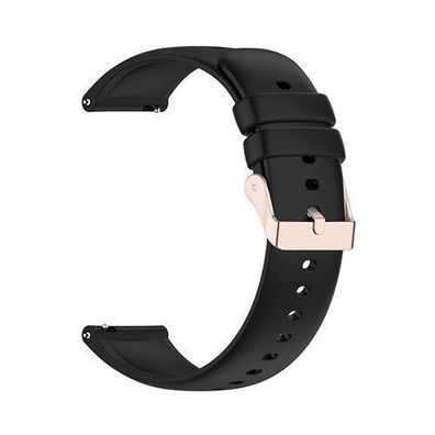 Silikonarmband für Xiaomi Mi Watch/Amazfit GTR 47 mm - Schwarz