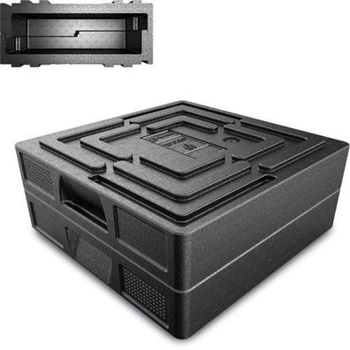 SALTO Thermobehälter für Catering-Transport, 35 x 35 x 8 cm, 9 l