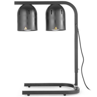Heizlampe zum Erwärmen von Pommes frites, schwarz, 500 W - Hendi 273913
