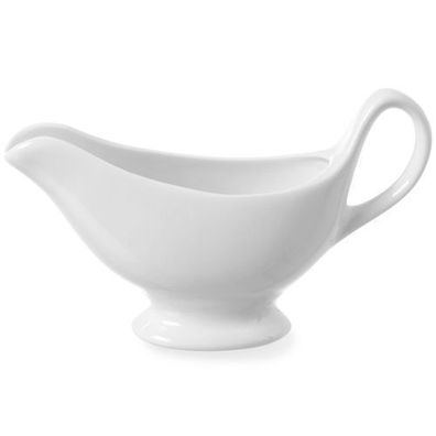 Saucenschale, 180 x 55 x 130 mm, weißes Porzellan - DaVinci 786437