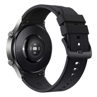 Silikonarmband für Huawei Watch GT 2/3/4/2 Pro/3 Pro/4 Pro/GT 2e 46 mm - Schwarz