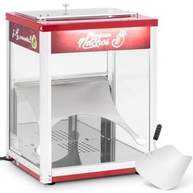 Warmhaltevitrine für Nachos und Popcorn, LED-beleuchtet, 45 l