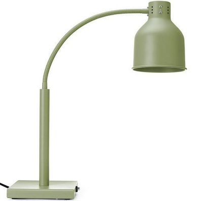 Flexible Tischleuchte zum Erwärmen von Speisen, 250 W - grün