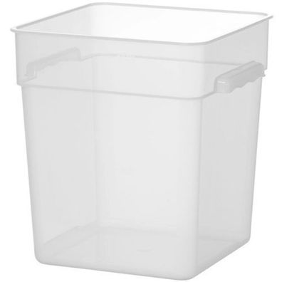 Lebensmittelaufbewahrungsbehälter mit Skala, 17,2 l, 290 x 290 x 320 mm