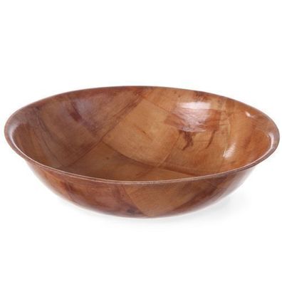 Runde Küchenschüssel aus Holz, Durchmesser 150 mm, Höhe 38 mm - Hendi 425701