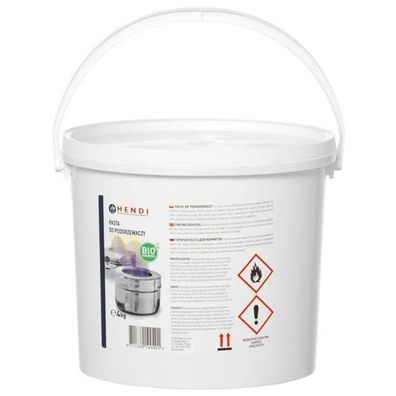 Ethanolpaste für Warmhaltegeräte in der Gastronomie - Set mit 2 x 4 kg - Hendi 190029