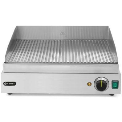 Profi Line Grillheizplatte, gerillt, für Dauerbetrieb, 2400 W - Hendi 203170