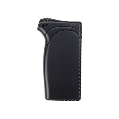 Jean Claude Pfeifenfeuerzeug "Essex" mit Dual Flame, schwarz matt