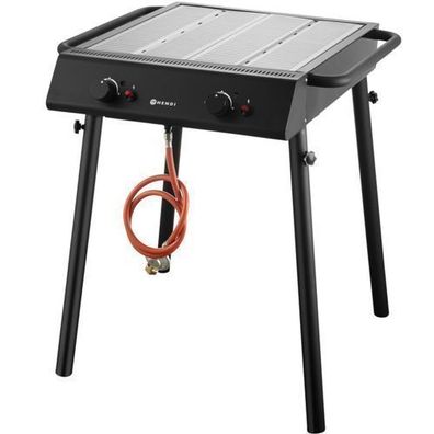 XANTOS Gastronomie-Gasgrill 9,5 kW 77x71x87 cm