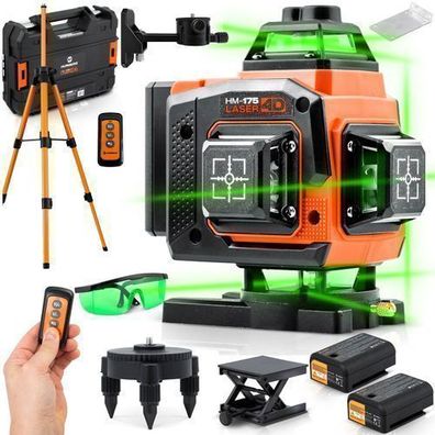Humberg HM-175 Kreuzlaser-Nivelliergerät im Koffer + Zubehör