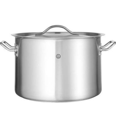 Budget Line mittelgroßer Topf mit Deckel 14 l 300x200 - Hendi 832837