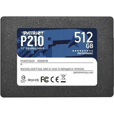 SSD Patriot P210 512GB SATA3 2.5