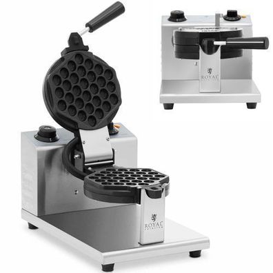 Bubble-Waffeleisen, Durchmesser 17 cm, 1200 W