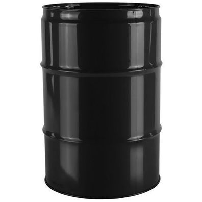 Stahlrohr TH 60L mit 2 3/4-Zoll-Kappen - Schwarz