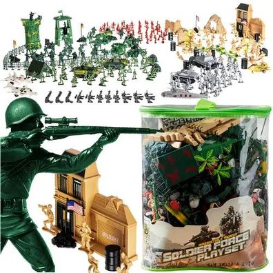 Soldatenfiguren Militärset Armeespielset