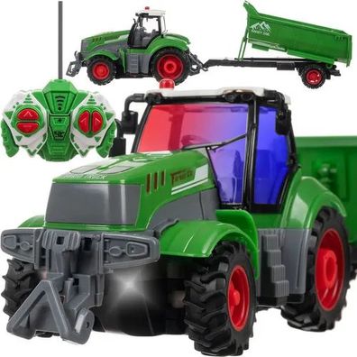 Funktraktor Bauernhoffahrzeug Anhängergespann
