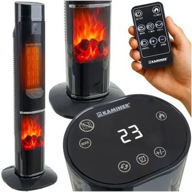 Säulenheizlüfter Turmheizlüfter Flammeneffektheizer