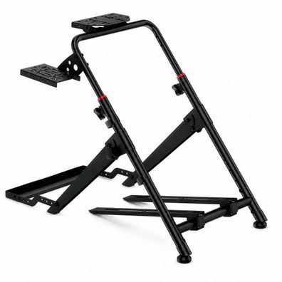 Wiltec Lenkradständer klappbar Pedalhalter Sim Racing Lenkradhalterung Gaming