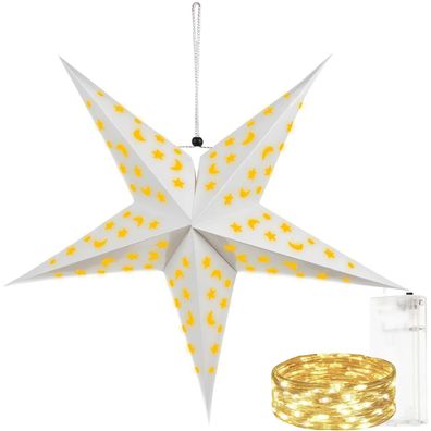 Leuchtstern Faltstern Weihnachtsstern