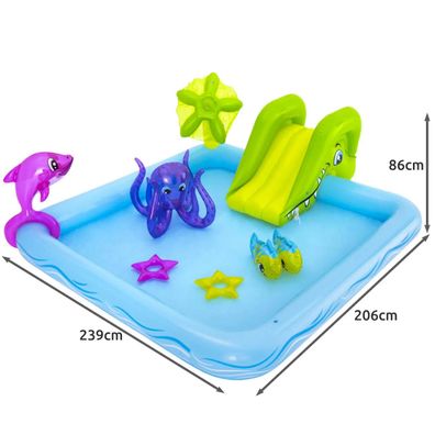 Wasserspielplatz Kinderpool Spielbecken